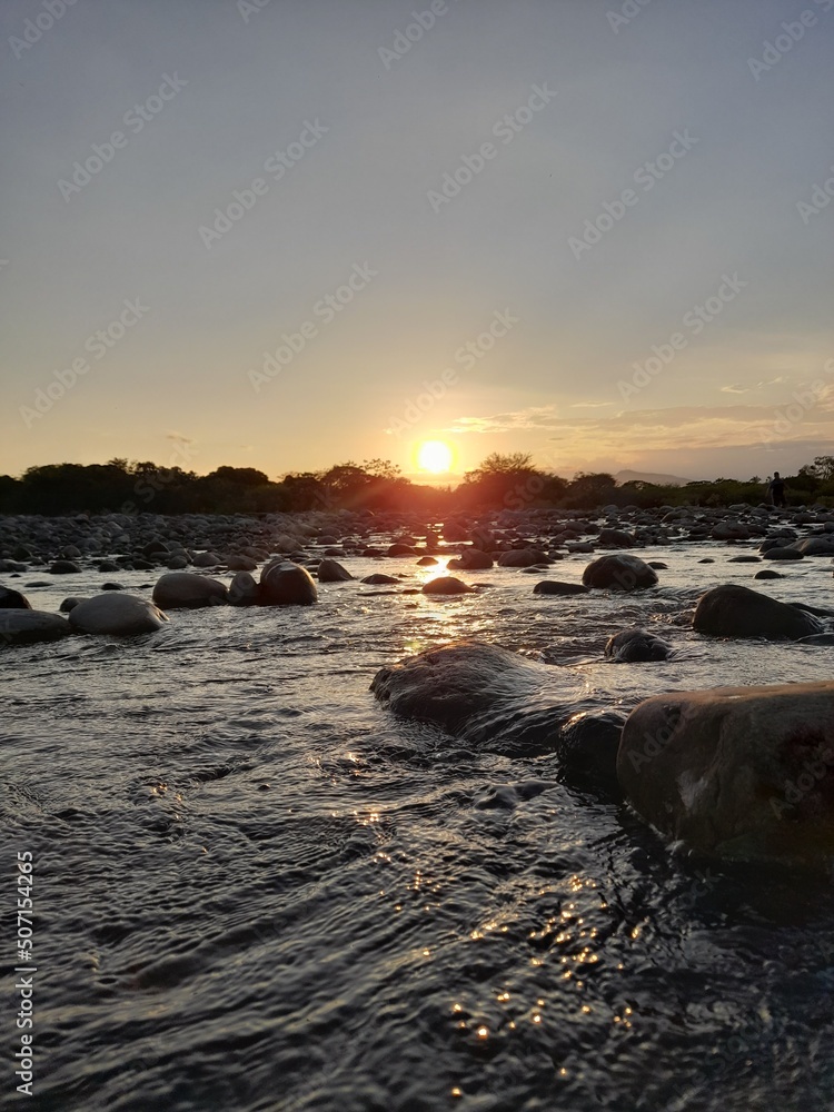 Obraz premium atardecer 