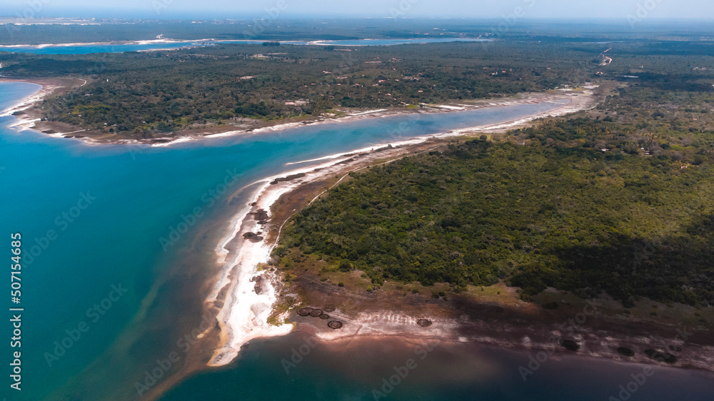 Jericoacoara Jijoca Lagoa Praia Paraíso Tropical Dunas Mar Ceará Nordeste Brasil Vila Pescadores Pitoresco Paisagem Cênica Vento Viagem Viajar Turismo Turístico