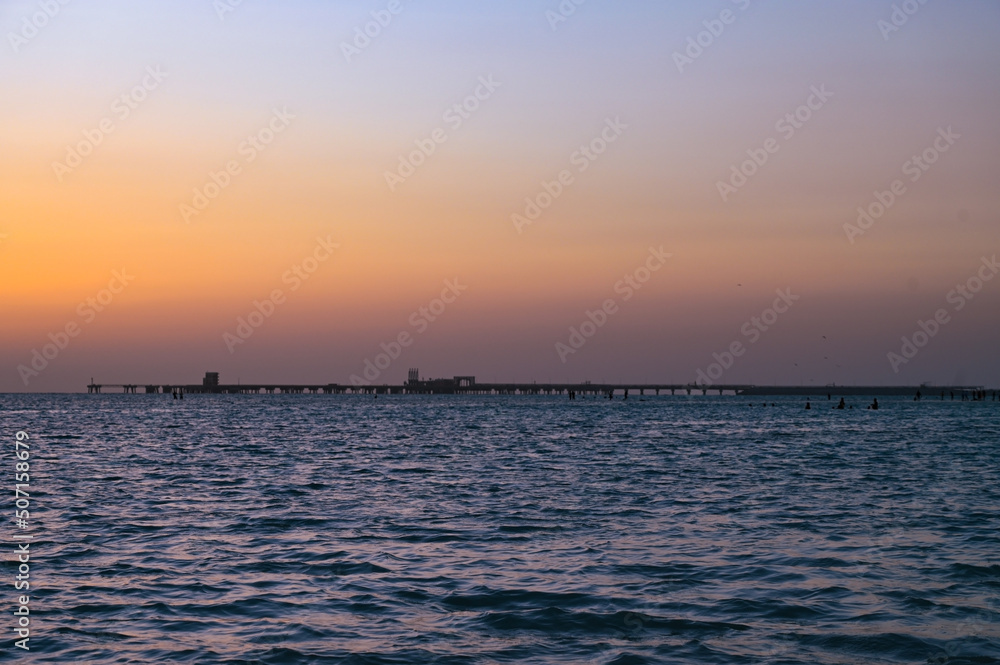 Red sea from Jeddah 