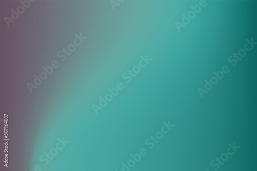 Abstract green and purple poster with spots. Gradient mesh grid background. Vector stock illustration