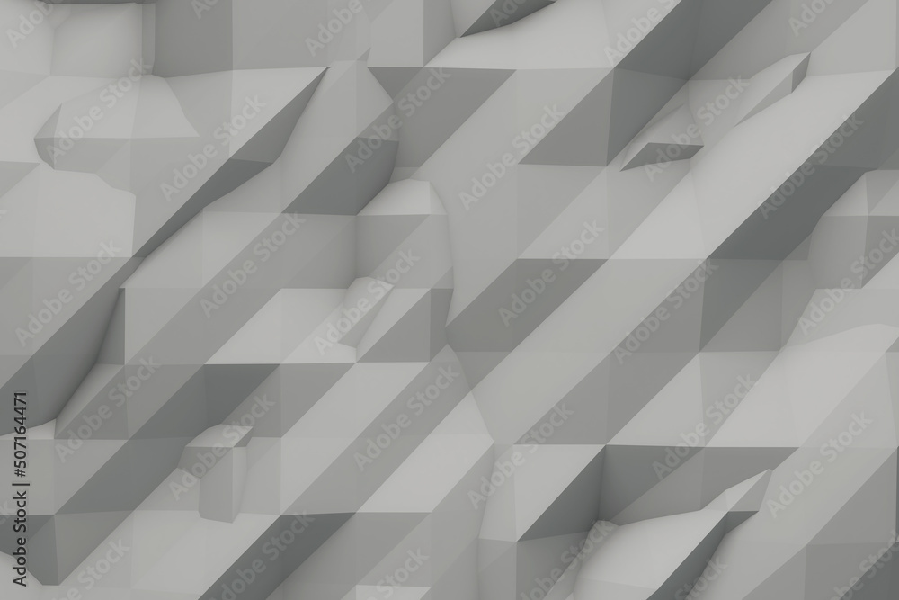 Fototapeta premium Low Poly stone background