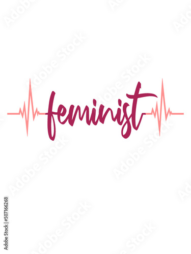 Herzschlag Puls Feminist 