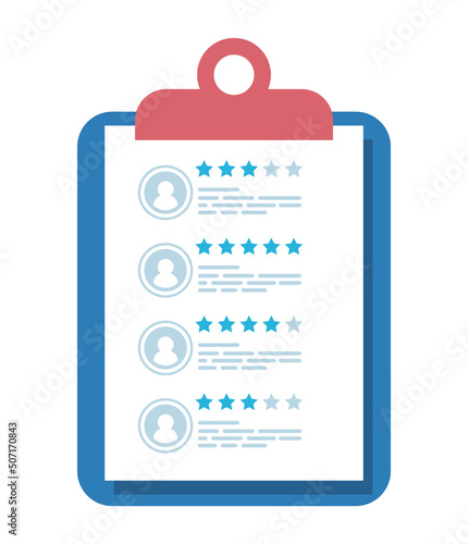 checklist clipboard with profiles
