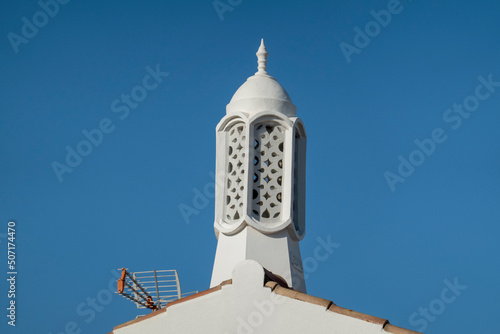 Typical architecture of Algarve chimneys