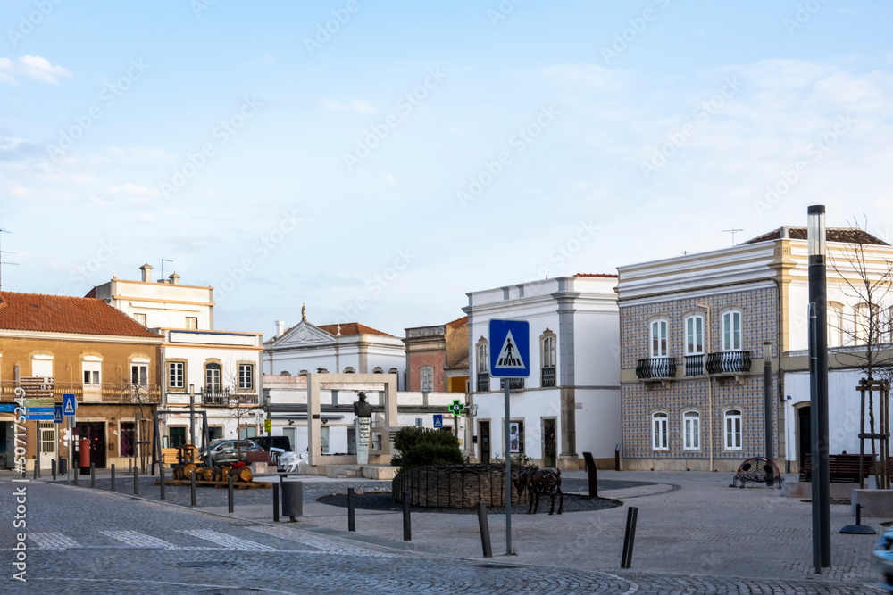 Sao Bras de Alportel village plaza Sao Bras de Alportel village plaza