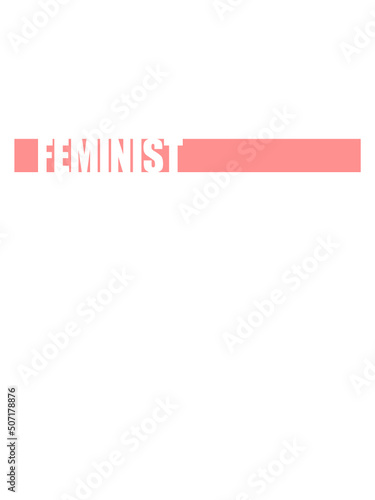 Balken Logo Feminist 