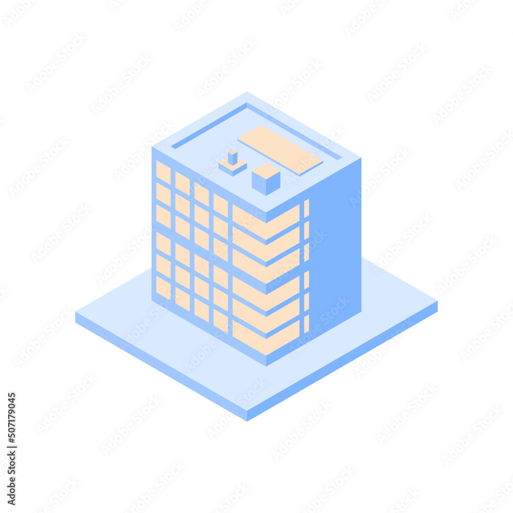isometric view of a city isometric view of a city