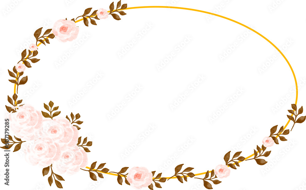 Fototapeta premium Flower Frame