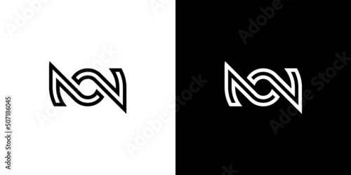 AOV Letter Typhography Text Monogram Logo Design Vector