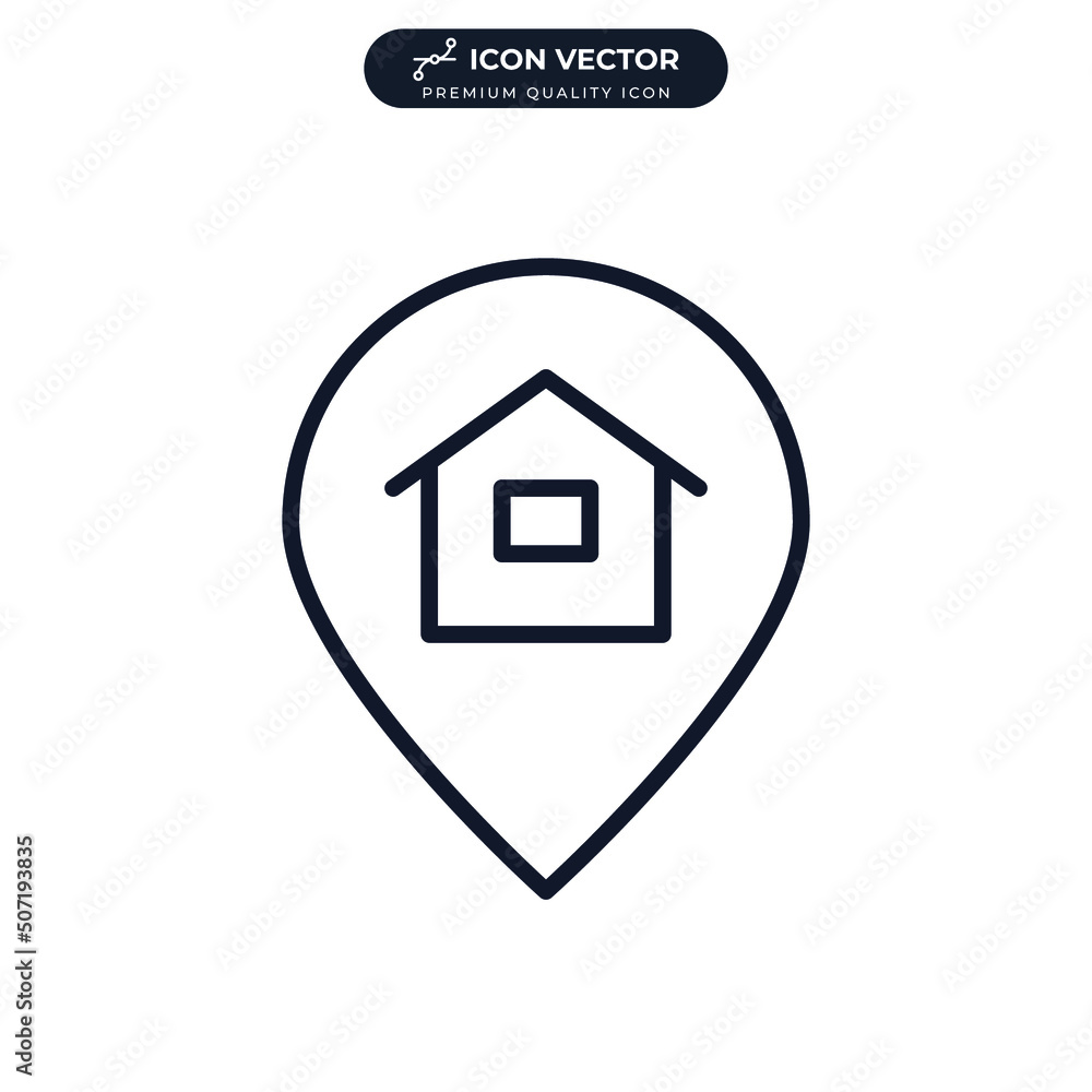 pin location icon symbol template for graphic and web design collection logo vector illustration pin location icon symbol template for graphic and web design collection logo vector illustration