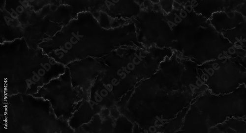 Black marble background texture natural stone pattern abstract for design art work.