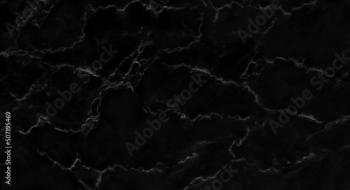 Black marble background texture natural stone pattern abstract for design art work. © Nisathon Studio