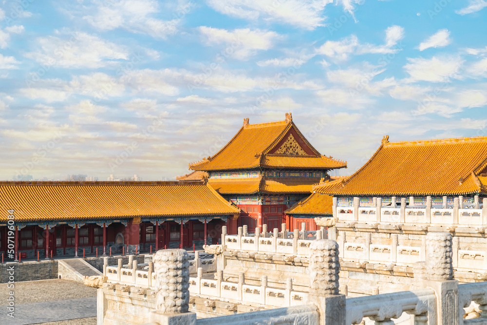 The Forbidden City in Autumn