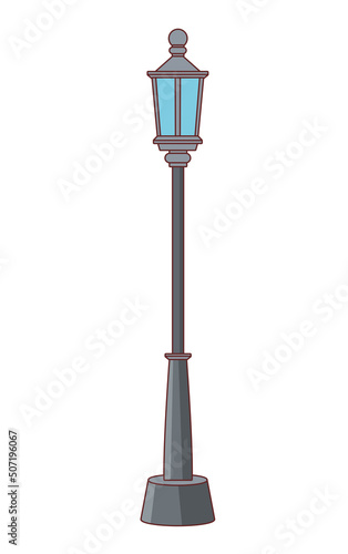classic street lamp