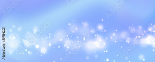 夏の背景。輝く水しぶきが飛び交う背景。ソータや炭酸水の気泡。