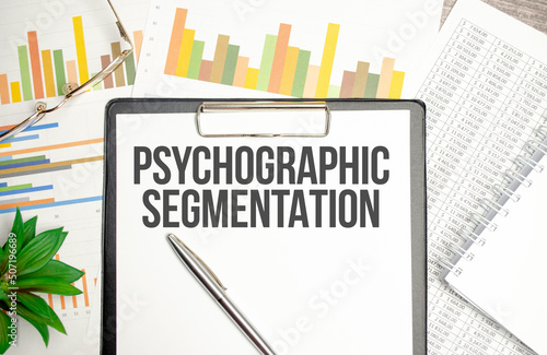 Psychographic segmentation - marketing research which divides consumers into sub-groups photo