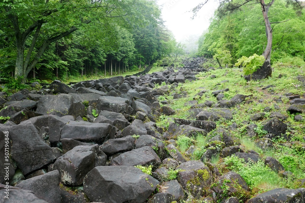 奈良県の山添村の鍋倉渓 奈良県の山添村の鍋倉渓