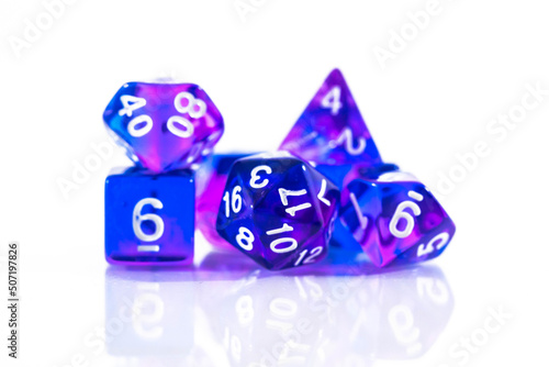 Dice used for Tabletop Role Playing Games