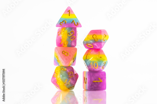 Dice used for Tabletop Role Playing Games