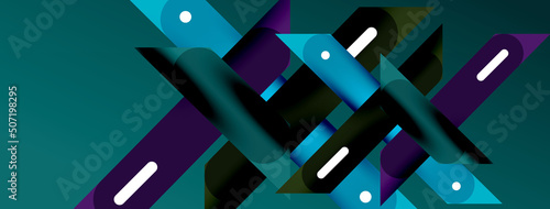Background overlapping lines. Dynamic lines abstract wallpaper. Straight lines composition vector illustration for wallpaper banner background or landing page