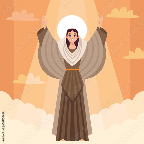 brown mary virgin Assumption