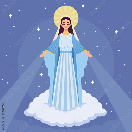 blue mary virgin Assumption