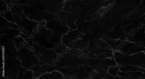 Black marble background texture natural stone pattern abstract for design art work.