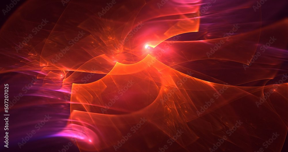 3D rendering abstract multicolor fractal light background 3D rendering abstract multicolor fractal light background