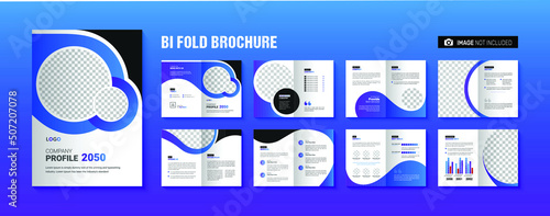 Company profile brochure template design creative modern corporate business brochure layout