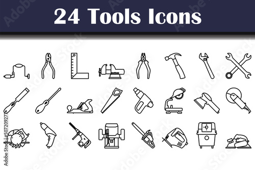 Tools Icon Set