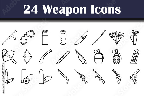 Weapon Icon Set
