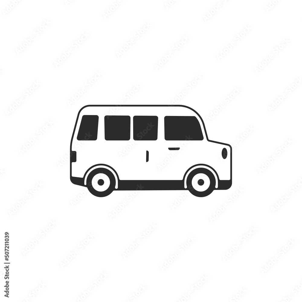 Transportation vehicle symbol vector illustration. Sign for your design, logo, presentation etc.