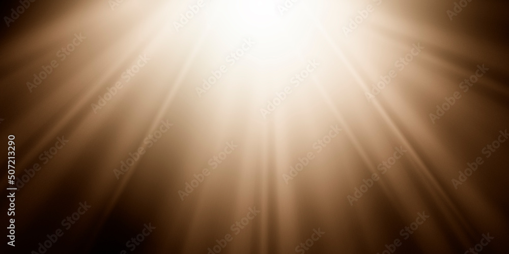 orange rays of light close-up on a dark background. Use in overlay mode