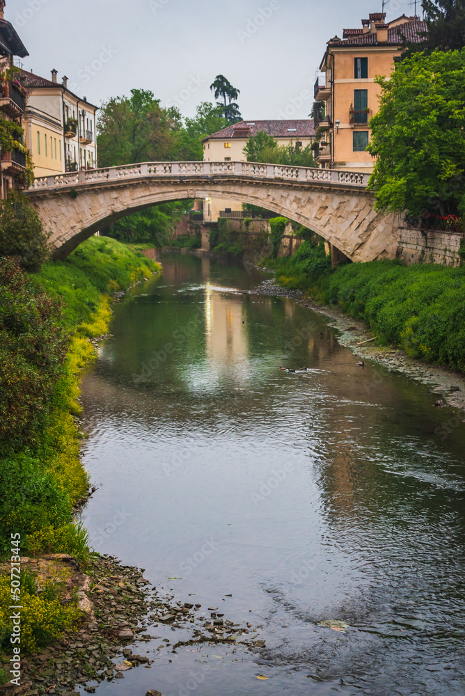 View of Vicenza City Centre, Veneto, Italy, Europe, World Heritage Site