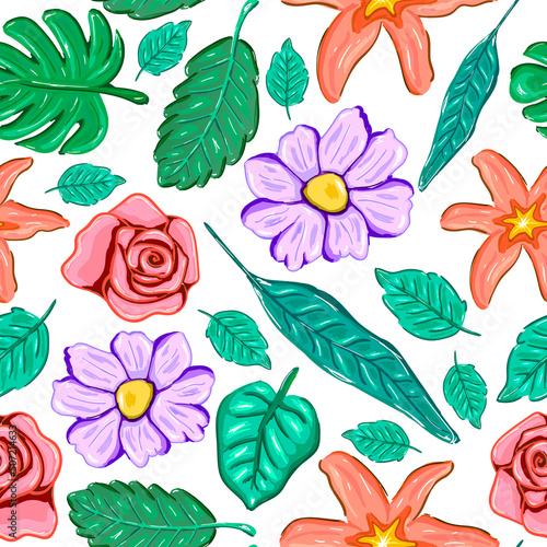 Elegance seamless pattern w...