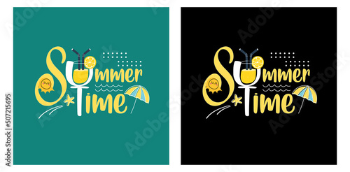 Summer Concept Typography