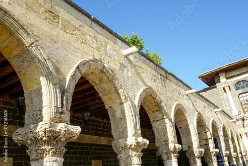 8 May 2022 Diyarbakir Turkey. Great mosque of diyarbakir known as ulu mosque