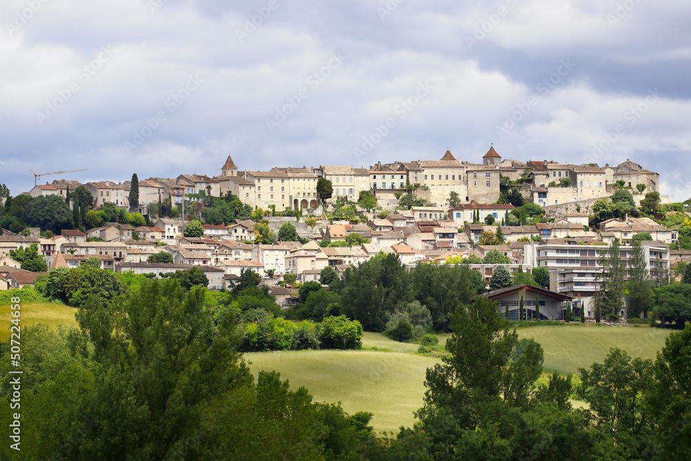 Le village de Lauzerte dans le Tarn et Garonne
