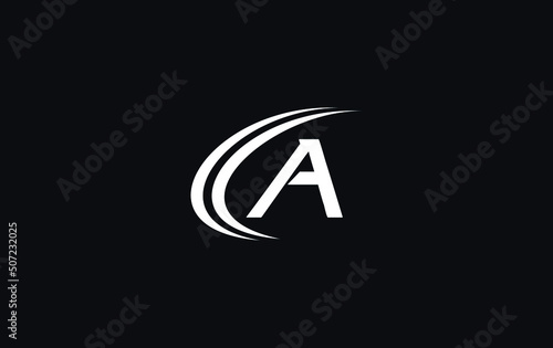 Free Download Financial business and investment logo and symbol design vector with the letter A - GFXLoad