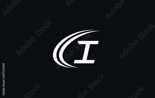 Free Download Financial business and investment logo and symbol design vector with the letter I - GFXLoad
