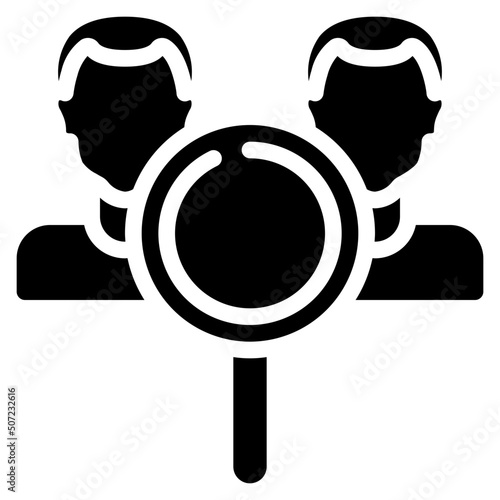 Competitor Research Icon