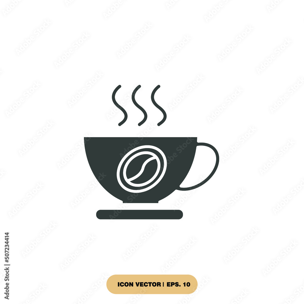cup of coffee icons symbol vector elements for infographic web cup of coffee icons symbol vector elements for infographic web