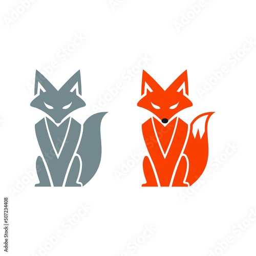 Creative Icon or Logo for Fox or Wolf Concept