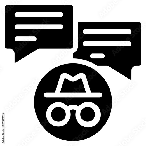 Anonymous Messaging Icon