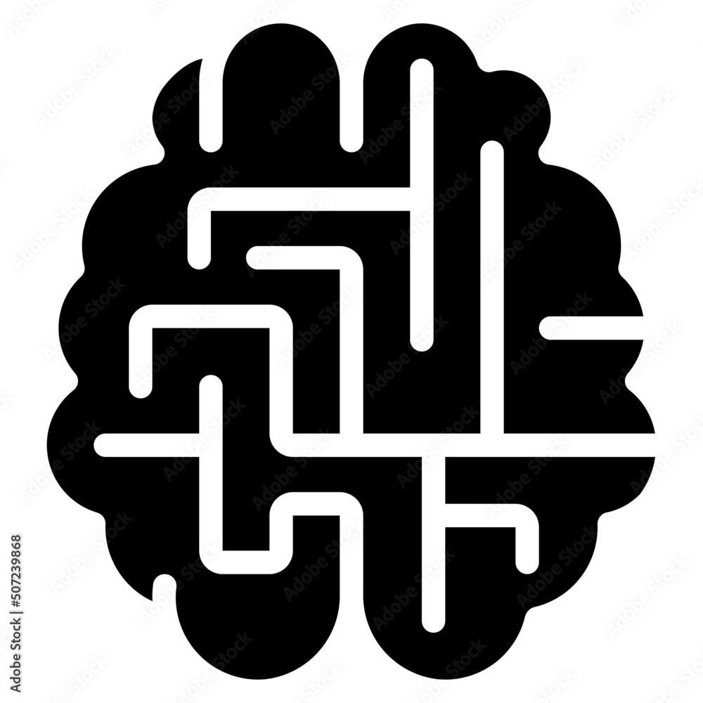 Mental Maze Icon Mental Maze Icon