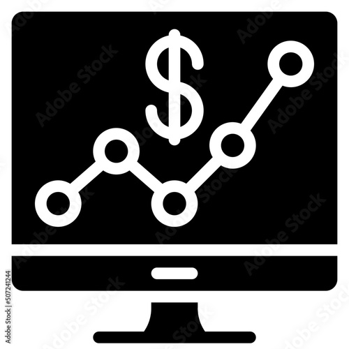 Online Stocks Icon