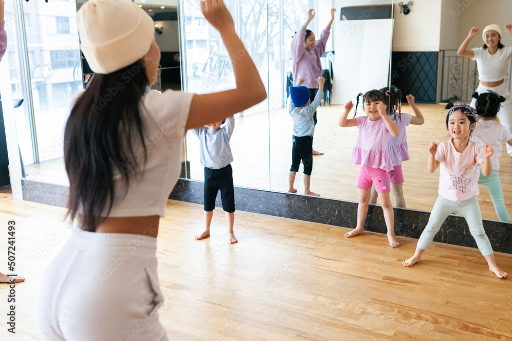 小さな子供たちのダンススクール 小さな子供たちのダンススクール