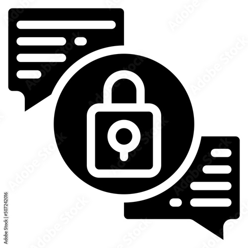 Message Encryption Icon