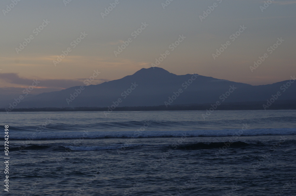A coastal sunset in Indonesia A coastal sunset in Indonesia
