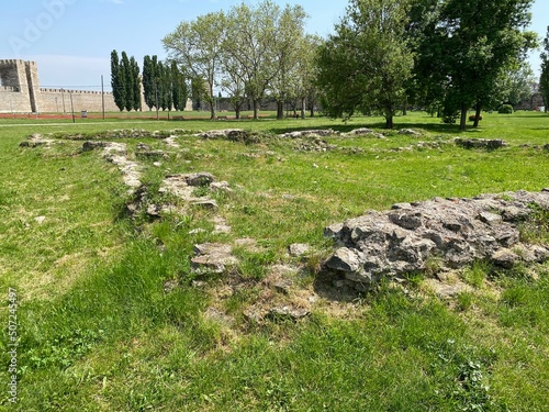 Remains of the Turkish public bath in the Smederevo fortress (Firuz Agha Hammam) - Ostaci Turskog javnog kupatila u Smederevskoj tvrđavi, Smederevo - Serbia (Srbija) photo